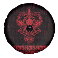 Vikings from Yorkshire Spare Tire Cover Red Spirit of Jorvik - Wonder Print Shop