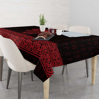 Vikings from Yorkshire Tablecloth Red Spirit of Jorvik - Wonder Print Shop