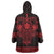 Vikings from Yorkshire Wearable Blanket Hoodie Red Spirit of Jorvik - Wonder Print Shop