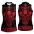 Vikings from Yorkshire Women Sleeveless Polo Shirt Red Spirit of Jorvik - Wonder Print Shop