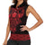 Vikings from Yorkshire Women Sleeveless Polo Shirt Red Spirit of Jorvik - Wonder Print Shop
