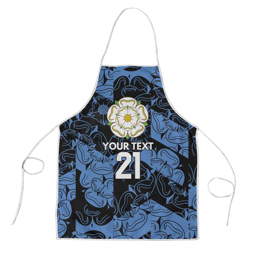 Custom Yorkshire Vikings Heritage Pride Apron White Rose of Yorkshire - Wonder Print Shop