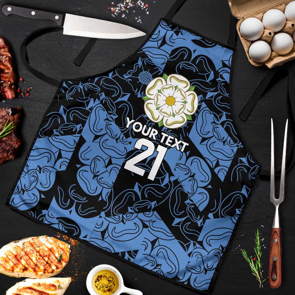 Custom Yorkshire Vikings Heritage Pride Apron White Rose of Yorkshire - Wonder Print Shop