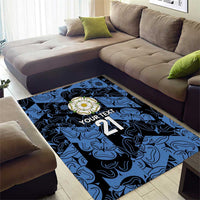 Custom Yorkshire Vikings Heritage Pride Area Rug White Rose of Yorkshire - Wonder Print Shop