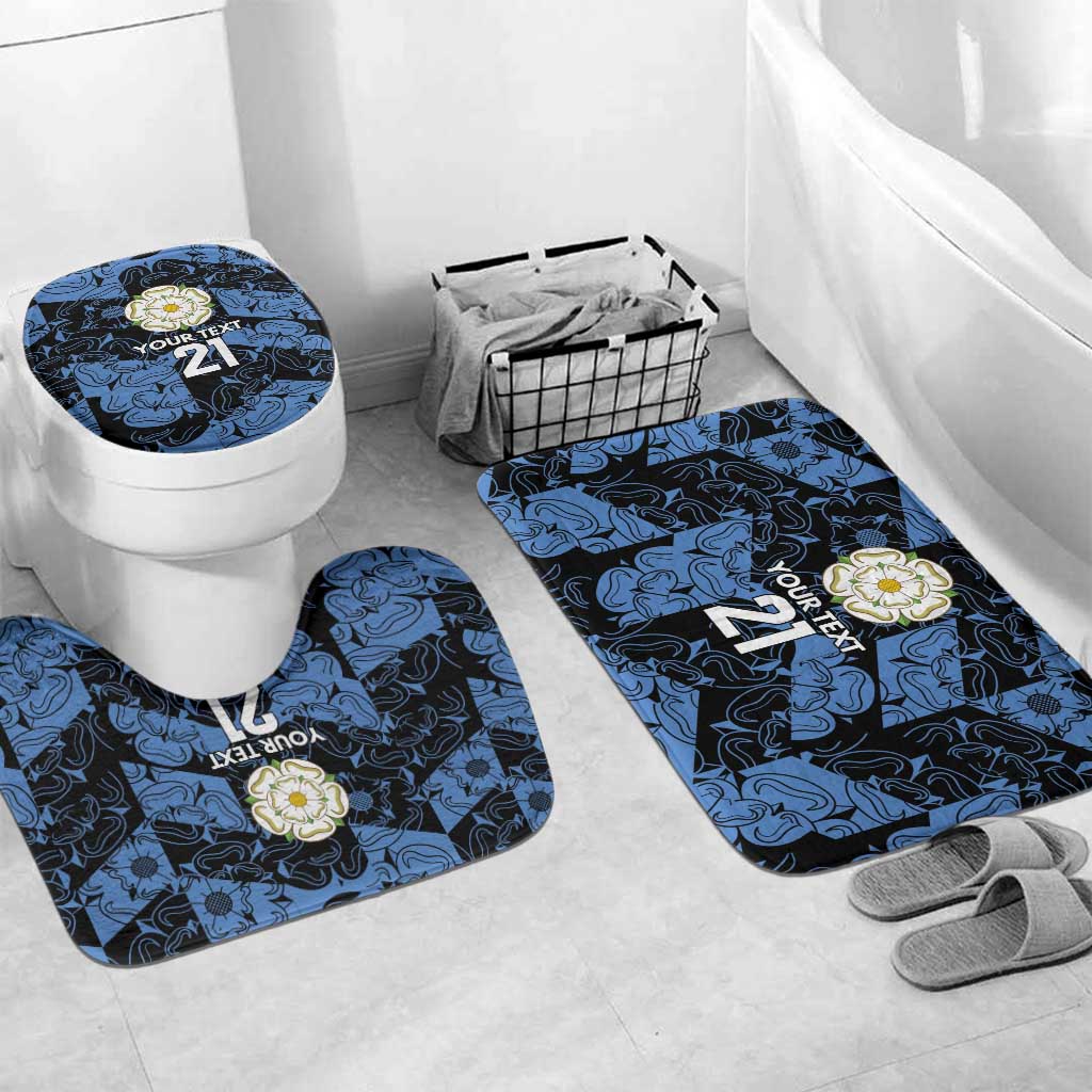 Custom Yorkshire Vikings Heritage Pride Bathroom Set White Rose of Yorkshire - Wonder Print Shop