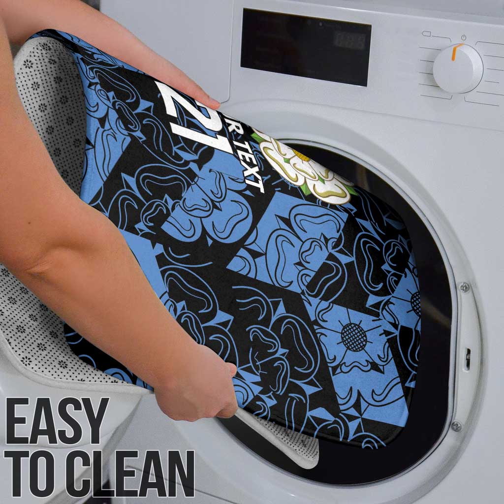 Custom Yorkshire Vikings Heritage Pride Bathroom Set White Rose of Yorkshire - Wonder Print Shop