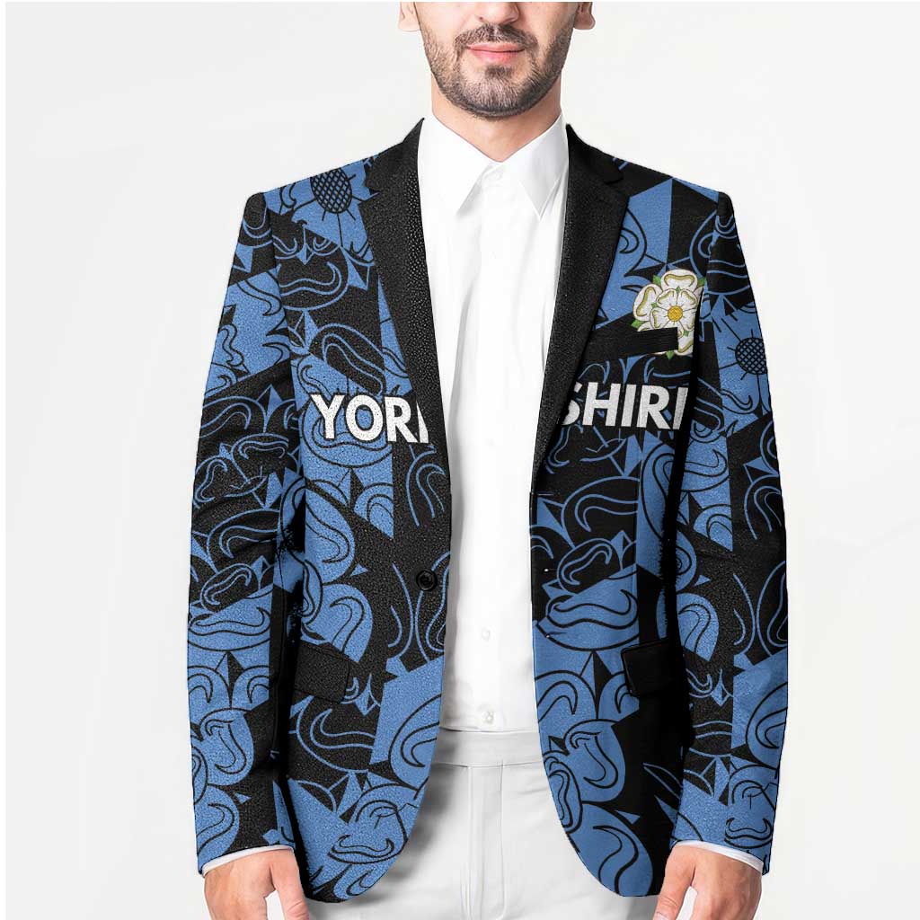 Custom Yorkshire Vikings Heritage Pride Blazer White Rose of Yorkshire - Wonder Print Shop