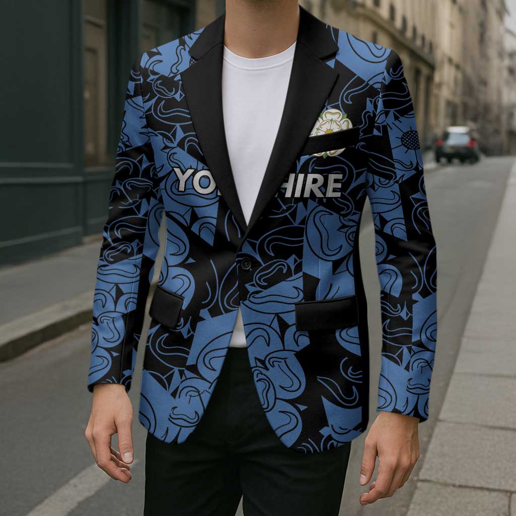 Custom Yorkshire Vikings Heritage Pride Blazer White Rose of Yorkshire - Wonder Print Shop
