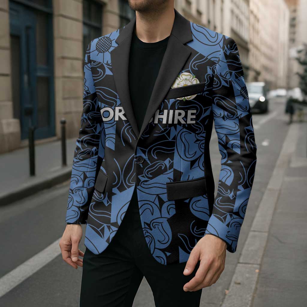 Custom Yorkshire Vikings Heritage Pride Blazer White Rose of Yorkshire - Wonder Print Shop