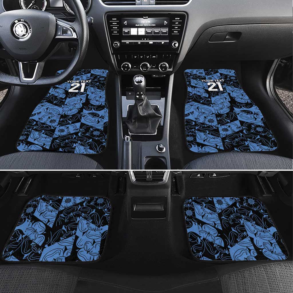 Custom Yorkshire Vikings Heritage Pride Car Mats White Rose of Yorkshire - Wonder Print Shop