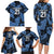 Custom Yorkshire Vikings Heritage Pride Family Matching Long Sleeve Bodycon Dress and Hawaiian Shirt White Rose of Yorkshire - Wonder Print Shop