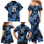 Custom Yorkshire Vikings Heritage Pride Family Matching Mermaid Dress and Hawaiian Shirt White Rose of Yorkshire - Wonder Print Shop