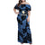 Custom Yorkshire Vikings Heritage Pride Family Matching Off Shoulder Maxi Dress and Hawaiian Shirt White Rose of Yorkshire - Wonder Print Shop