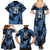 Custom Yorkshire Vikings Heritage Pride Family Matching Summer Maxi Dress and Hawaiian Shirt White Rose of Yorkshire - Wonder Print Shop