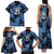 Custom Yorkshire Vikings Heritage Pride Family Matching Tank Maxi Dress and Hawaiian Shirt White Rose of Yorkshire - Wonder Print Shop