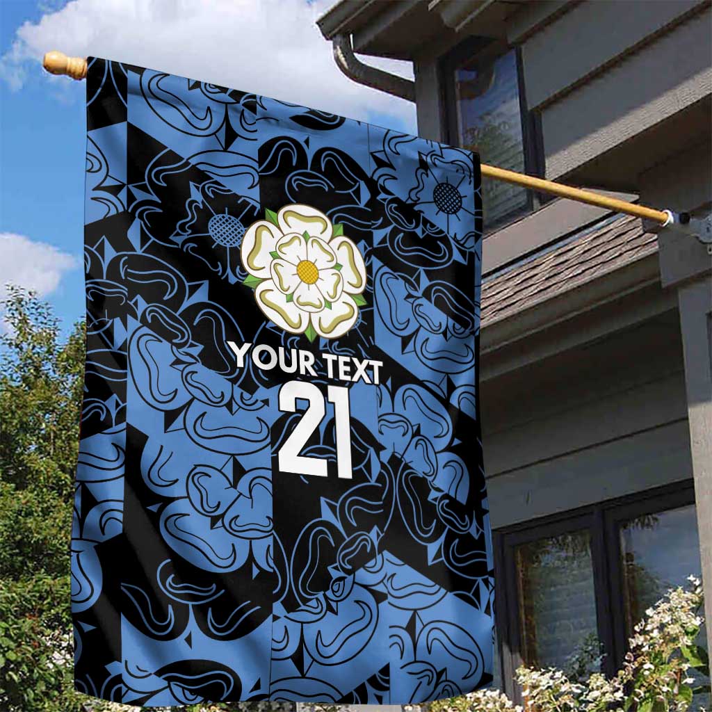 Custom Yorkshire Vikings Heritage Pride Garden Flag White Rose of Yorkshire - Wonder Print Shop