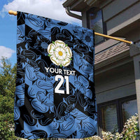 Custom Yorkshire Vikings Heritage Pride Garden Flag White Rose of Yorkshire - Wonder Print Shop