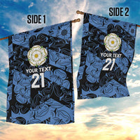 Custom Yorkshire Vikings Heritage Pride Garden Flag White Rose of Yorkshire - Wonder Print Shop
