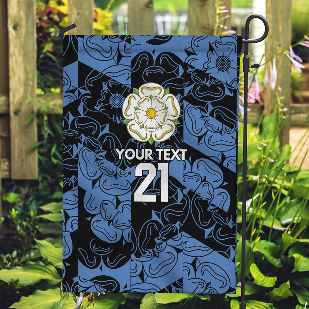 Custom Yorkshire Vikings Heritage Pride Garden Flag White Rose of Yorkshire - Wonder Print Shop