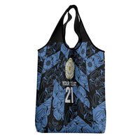 Custom Yorkshire Vikings Heritage Pride Grocery Bag White Rose of Yorkshire - Wonder Print Shop