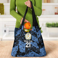 Custom Yorkshire Vikings Heritage Pride Grocery Bag White Rose of Yorkshire - Wonder Print Shop