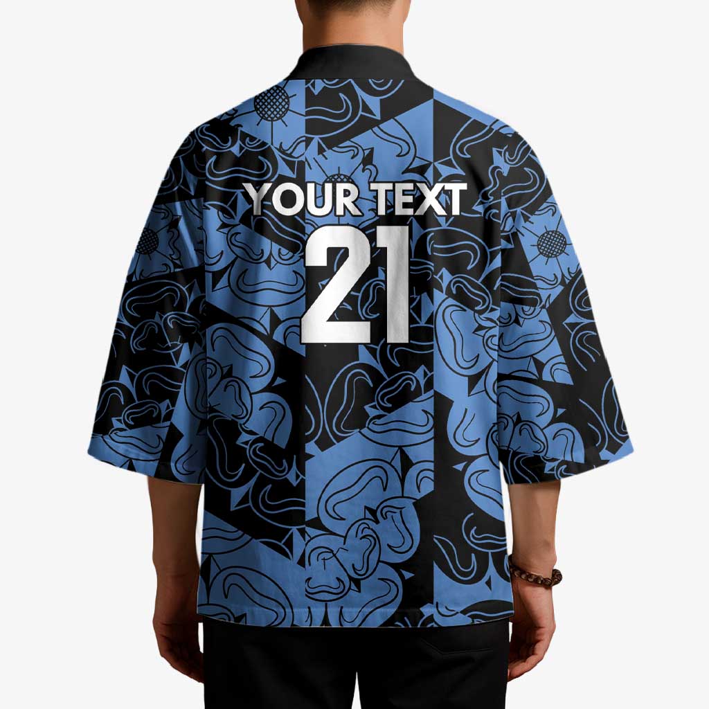 Custom Yorkshire Vikings Heritage Pride Kimono White Rose of Yorkshire - Wonder Print Shop