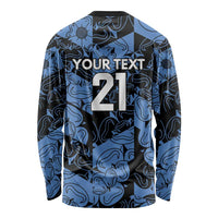Custom Yorkshire Vikings Heritage Pride Long Sleeve Shirt White Rose of Yorkshire - Wonder Print Shop