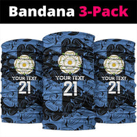 Custom Yorkshire Vikings Heritage Pride Neck Gaiter White Rose of Yorkshire - Wonder Print Shop