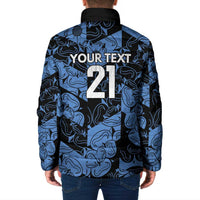 Custom Yorkshire Vikings Heritage Pride Padded Jacket White Rose of Yorkshire - Wonder Print Shop