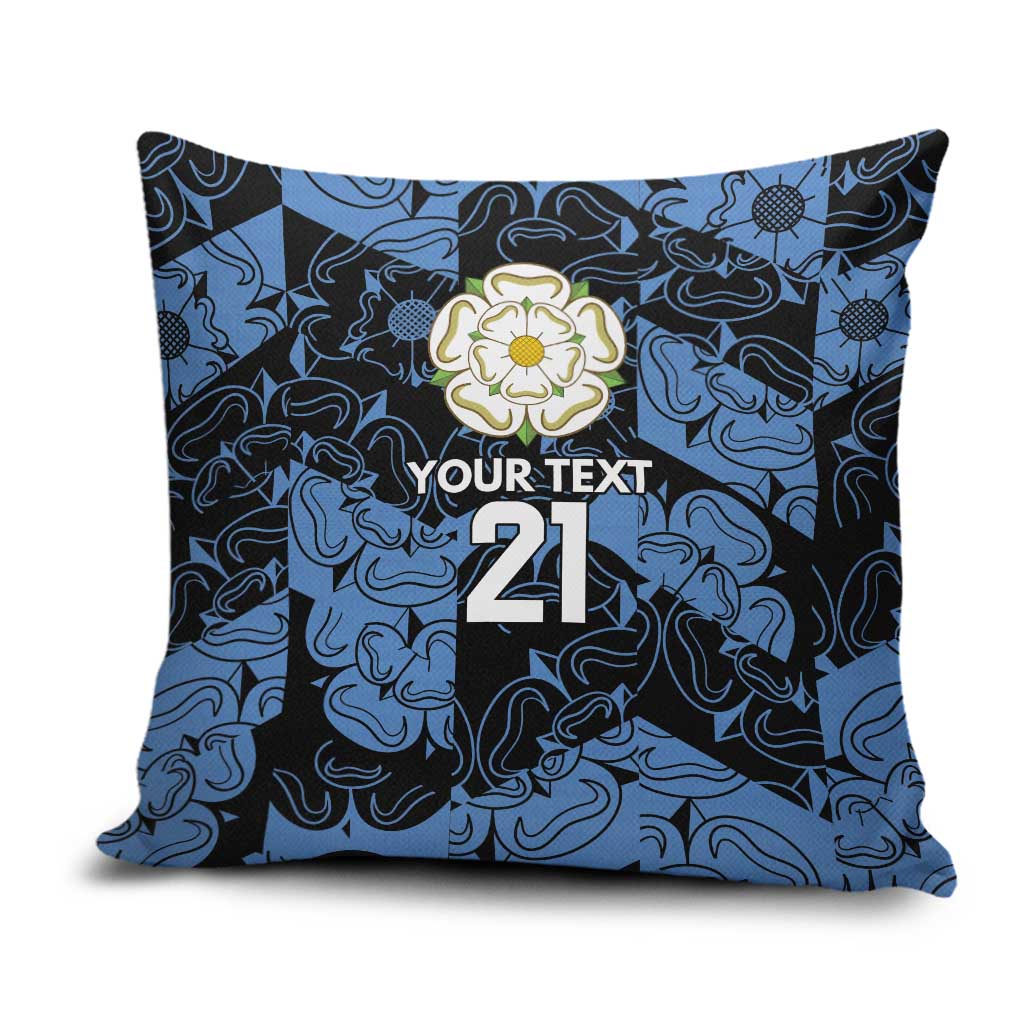 Custom Yorkshire Vikings Heritage Pride Pillow Cover White Rose of Yorkshire - Wonder Print Shop