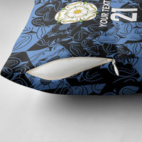 Custom Yorkshire Vikings Heritage Pride Pillow Cover White Rose of Yorkshire - Wonder Print Shop