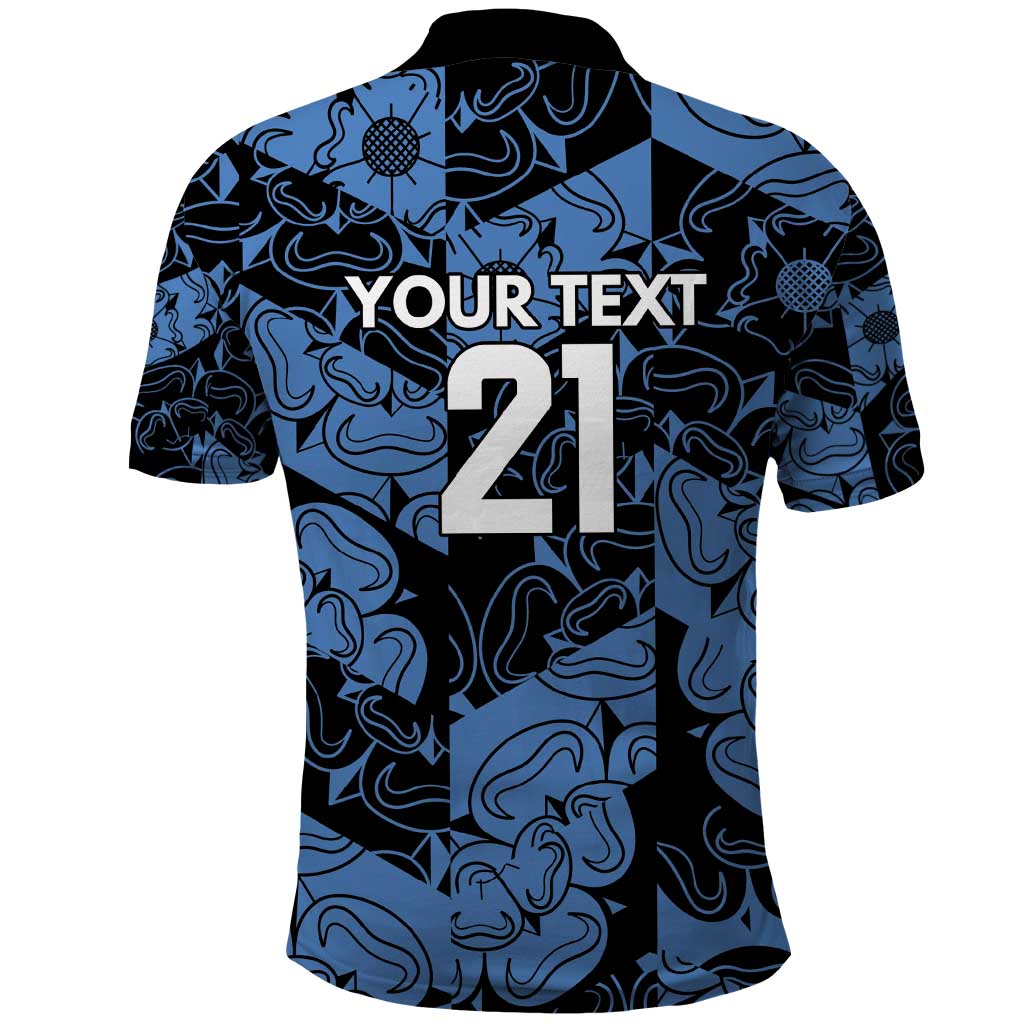 Custom Yorkshire Vikings Heritage Pride Polo Shirt White Rose of Yorkshire - Wonder Print Shop