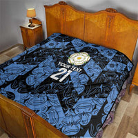 Custom Yorkshire Vikings Heritage Pride Quilt White Rose of Yorkshire - Wonder Print Shop