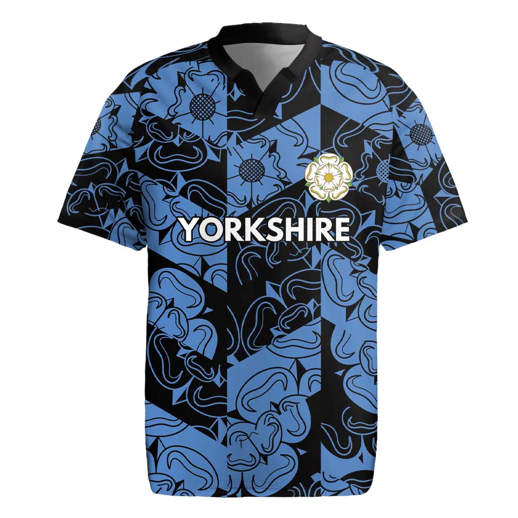 Custom Yorkshire Vikings Heritage Pride Rugby Jersey White Rose of Yorkshire - Wonder Print Shop