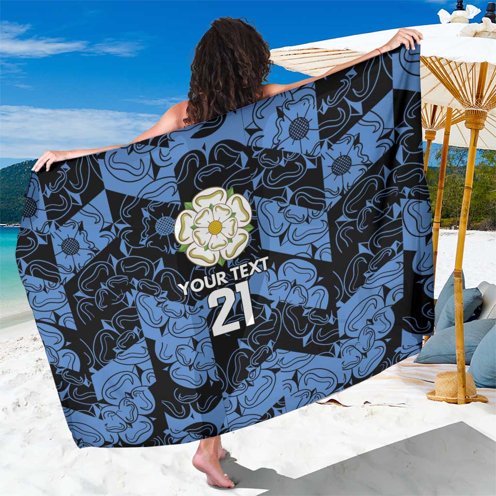 Custom Yorkshire Vikings Heritage Pride Sarong White Rose of Yorkshire - Wonder Print Shop