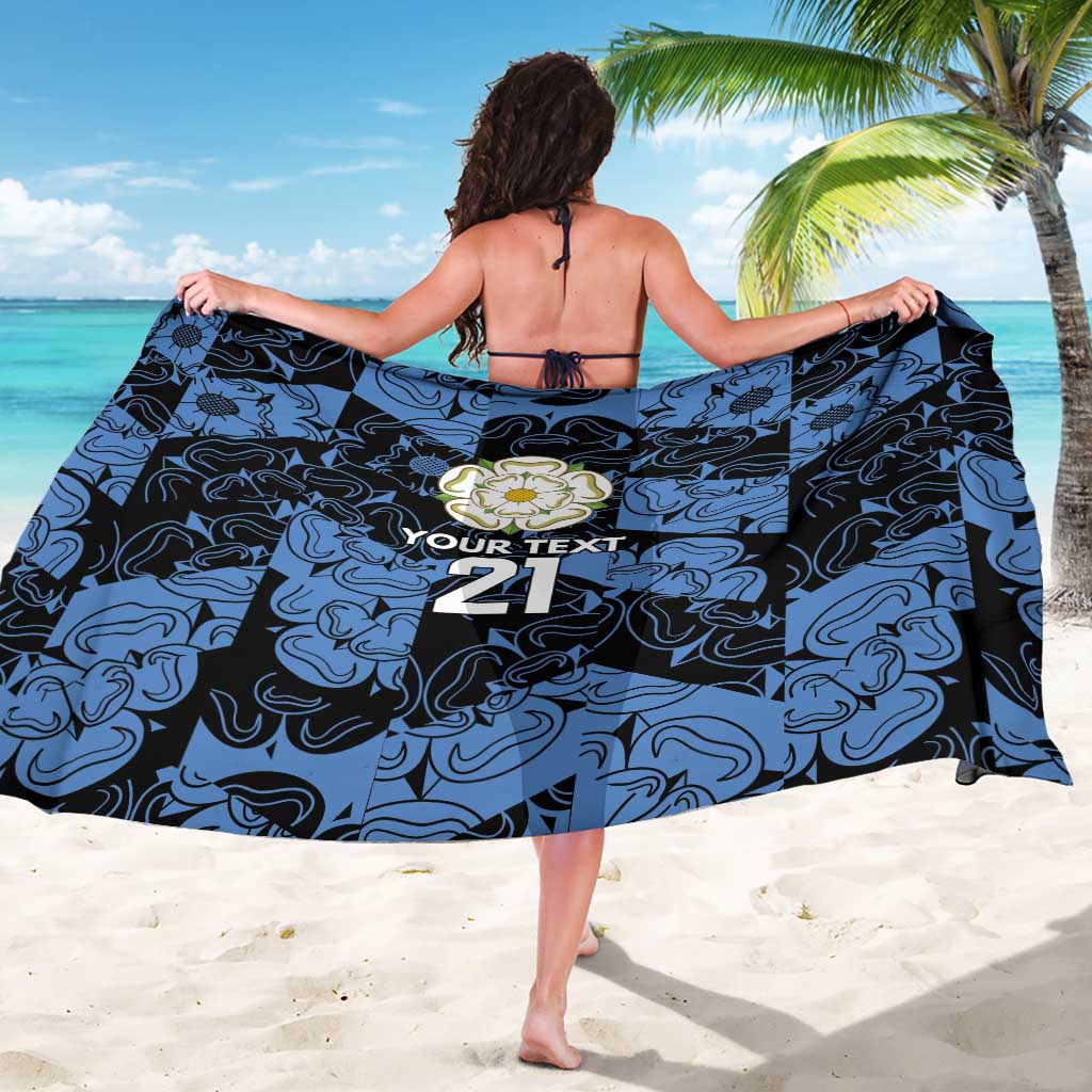 Custom Yorkshire Vikings Heritage Pride Sarong White Rose of Yorkshire - Wonder Print Shop