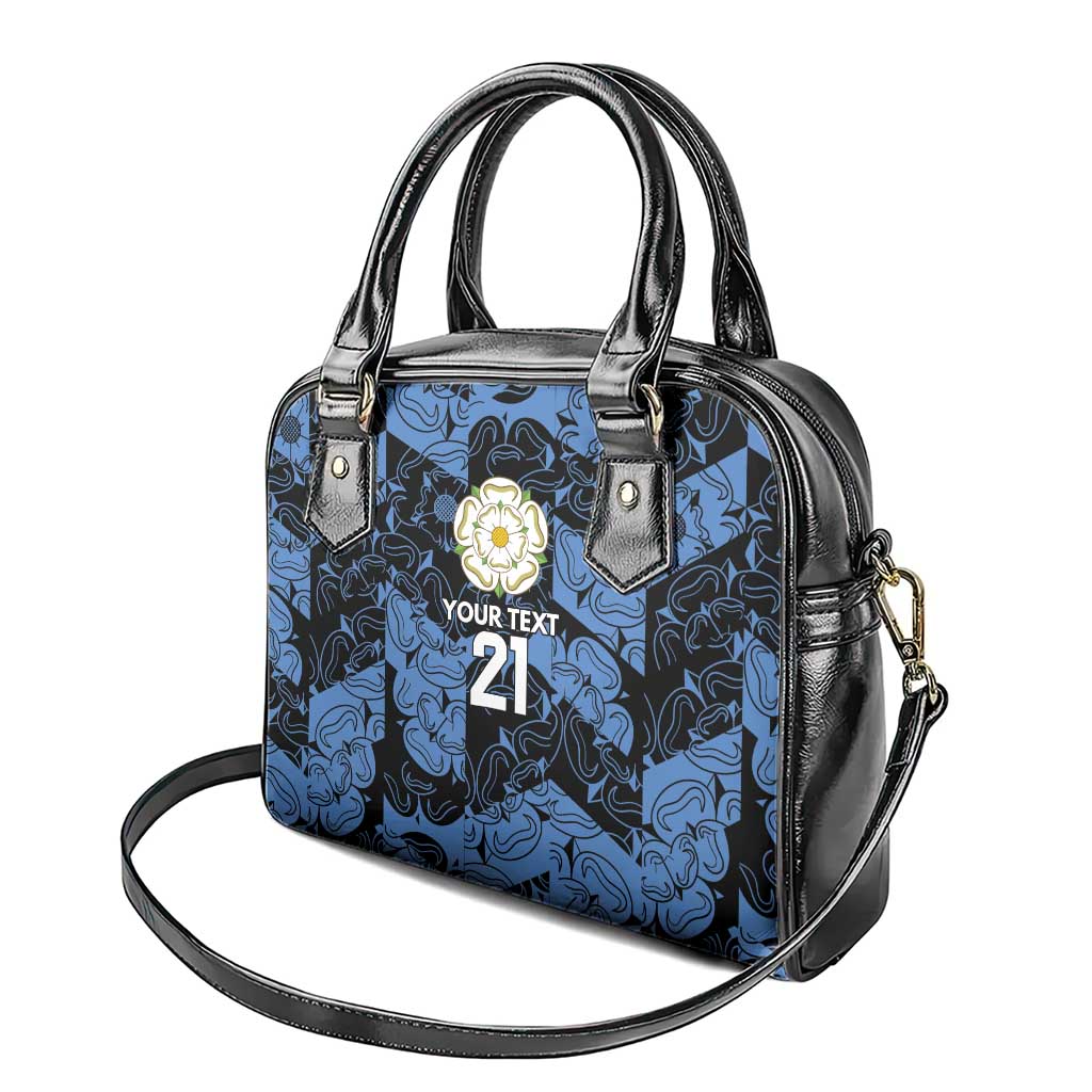 Custom Yorkshire Vikings Heritage Pride Shoulder Handbag White Rose of Yorkshire - Wonder Print Shop