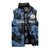 Custom Yorkshire Vikings Heritage Pride Sleeveless Puffer Jacket White Rose of Yorkshire - Wonder Print Shop
