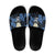 Custom Yorkshire Vikings Heritage Pride Slide Sandals White Rose of Yorkshire - Wonder Print Shop