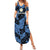 Custom Yorkshire Vikings Heritage Pride Summer Maxi Dress White Rose of Yorkshire - Wonder Print Shop