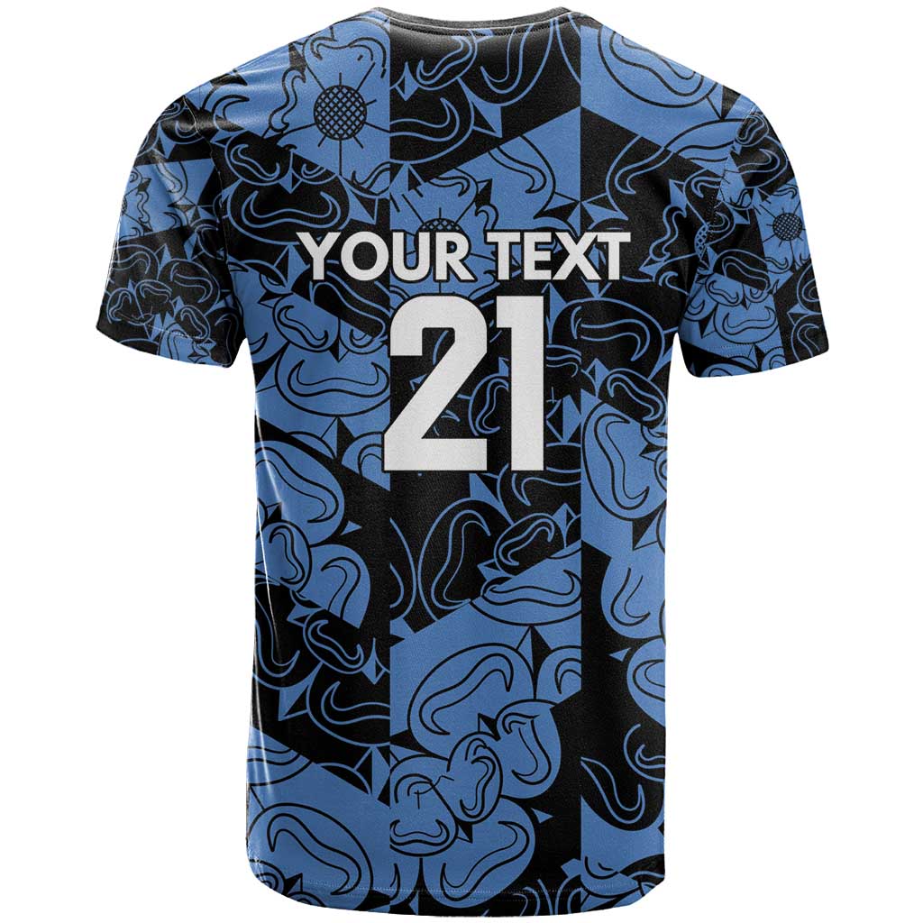 Custom Yorkshire Vikings Heritage Pride T Shirt White Rose of Yorkshire - Wonder Print Shop