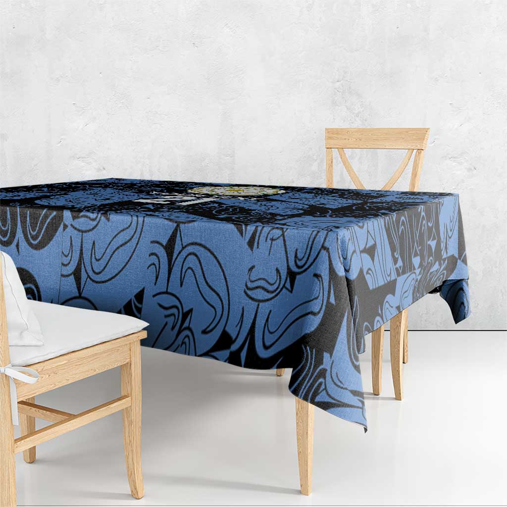 Custom Yorkshire Vikings Heritage Pride Tablecloth White Rose of Yorkshire - Wonder Print Shop