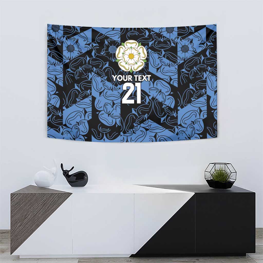 Custom Yorkshire Vikings Heritage Pride Tapestry White Rose of Yorkshire - Wonder Print Shop