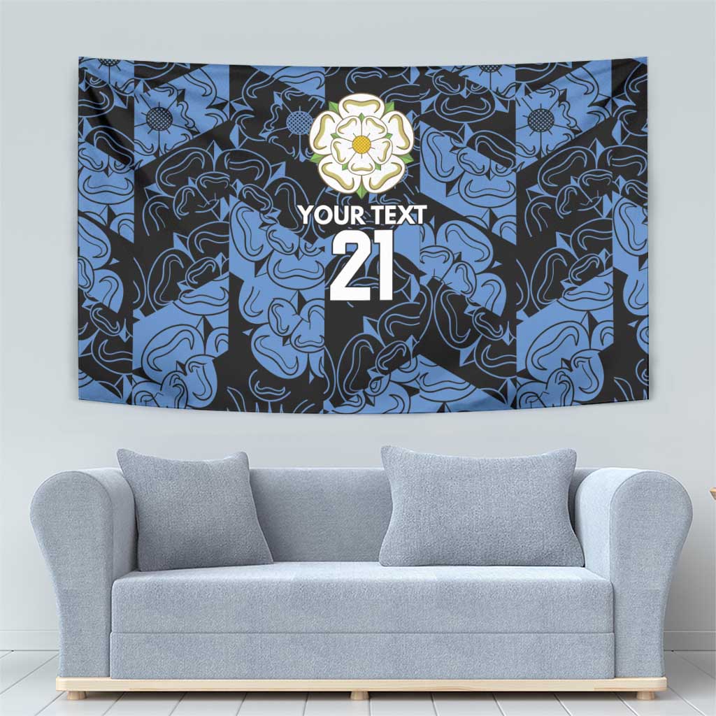Custom Yorkshire Vikings Heritage Pride Tapestry White Rose of Yorkshire - Wonder Print Shop