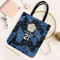 Custom Yorkshire Vikings Heritage Pride Tote Bag White Rose of Yorkshire - Wonder Print Shop