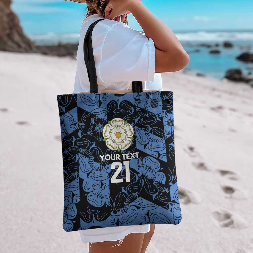 Custom Yorkshire Vikings Heritage Pride Tote Bag White Rose of Yorkshire - Wonder Print Shop