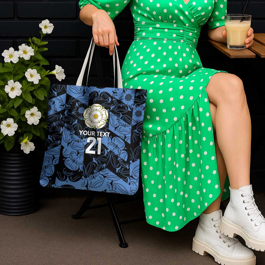 Custom Yorkshire Vikings Heritage Pride Tote Bag White Rose of Yorkshire - Wonder Print Shop