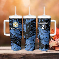 Custom Yorkshire Vikings Heritage Pride Tumbler With Handle White Rose of Yorkshire - Wonder Print Shop