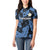 Custom Yorkshire Vikings Heritage Pride Women Polo Shirt White Rose of Yorkshire - Wonder Print Shop