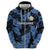 Custom Yorkshire Vikings Heritage Pride Zip Hoodie White Rose of Yorkshire - Wonder Print Shop